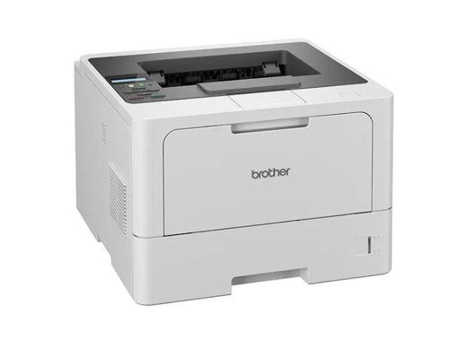 Brother HL-L5215DN Mono Laser Printer A4 HLL5215DNQK1 comes with a flexible suite of security features and solutions that can be tailored to your business. Mobile and web connectivity: Wired network Gigabit ethernet, Mobile: Brother Mobile Connect, Brother Print Service Plugin, Apple AirPrint, Mopria and Hi-Speed USB 2.0. Print resolution of 1200 x 1200 dpi. 48ppm 1-sided/24 spm 2-sided (mono). With a 1 line LCD control panel with keys. A 250 sheet standard paper input tray, with a 100 sheet multi-purpose tray. Supplied with in-box high yield black toner. Dimensions: 373 x 388 x 257mm. 11.60kg. Recommended monthly duty cycle up to 5,000 pages.