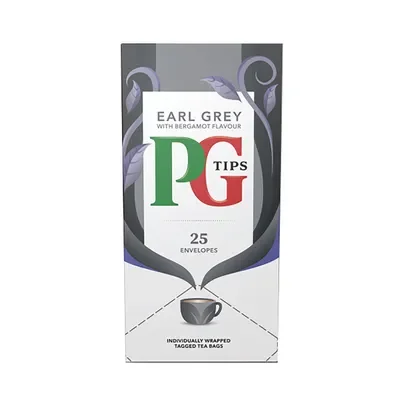 41565CP - PG Tips Earl Grey Tea Bag Enveloped (Pack 25) - 800398