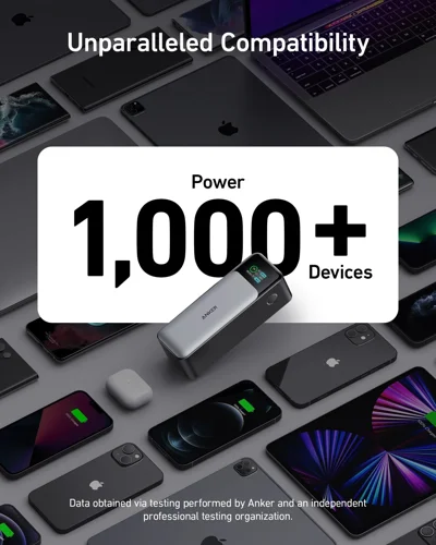 Ultra-Powerful Two-Way Charging: Equipped with the latest Power Delivery 3.1 and bi-directional technology to quickly recharge the portable charger or get a 140W ultra-powerful charge. (Note: This power bank does not support wireless recharge using a charging base)
