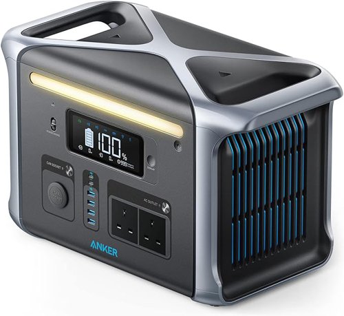 Anker 757 Portable Power Station PowerHouse 1229Wh 1500W Solar Generator with 2 AC Outlets