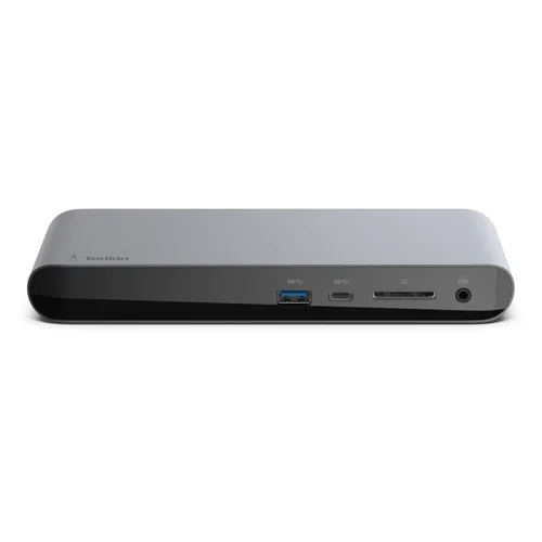 Belkin Pro Thunderbolt 3 12-in-1 Dock with USB-C Power Delivery 8BEF4U097VF Buy online at Office 5Star or contact us Tel 01594 810081 for assistance