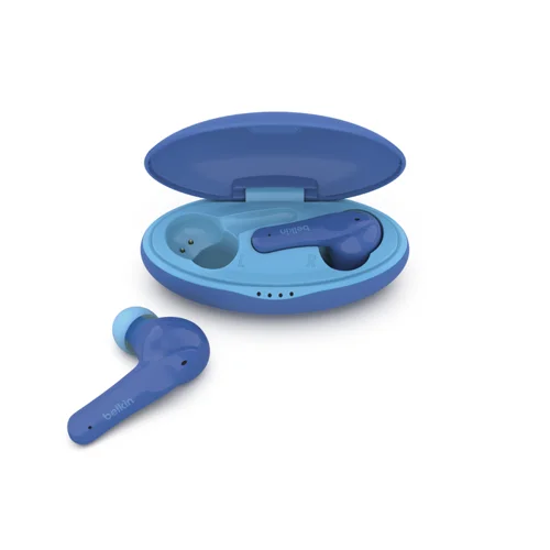 Kids 7 and up can enjoy all-day comfort with a sealed in-ear fit while being protected by an 85dB volume limiter. Ready for plenty of song and video plays, SOUNDFORM Nano earbuds offer 5 hours of playtime and another 19 hours of charge in the case. They’re water and sweat resistant with an IPX5 rating.