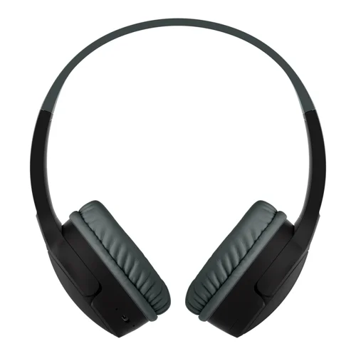 Belkin SoundForm Mini Black Wireless and Wired Kids Headphones 8BEAUD002BTBK