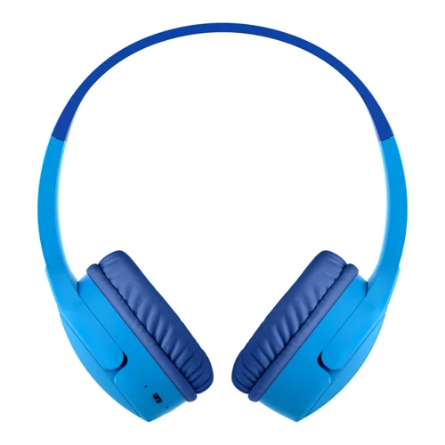 Belkin SoundForm Mini Blue Wireless and Wired Kids Headphones Headphones 8BEAUD002BTBL