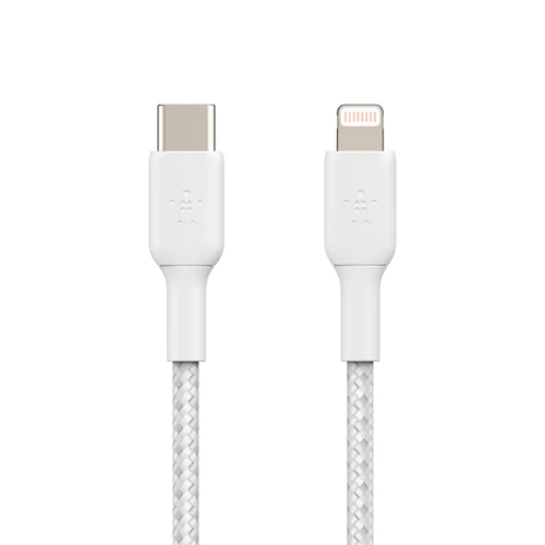 Enjoy fast charging and extra durability with braided USB-C to Lightning cables. When paired with an 18W USB-PD Charger, our MFi-certified cables can fast charge your iPhone 8 or later zero to 50% in 30 minutes. Plus, they meet Apple’s rigorous standards, so no matter which length you need, you can rest assured that it will work whether you are charging your iPhone or syncing music and photos on your iPad.