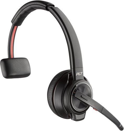 HP Poly Savi 8210 DECT Bluetooth Wireless Single-Ear Headset Headsets & Microphones 8PO8D3K5AAABB