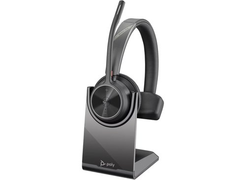 HP Poly Voyager 4310 UC Bluetooth USB-C Headset with Charge Stand