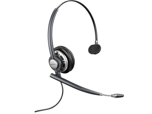 HP Poly EncorePro HW710 Wired Quick Disconnect Monaural Headset Headsets & Microphones 8PO8R708AAABB