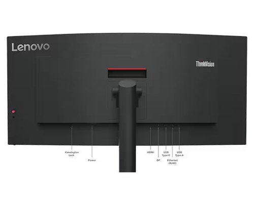 Lenovo ThinkVision T34w-30 34 Inch 3440 x 1440 Pixels Wide Quad HD VA Panel HDMI DisplayPort USB-C Monitor