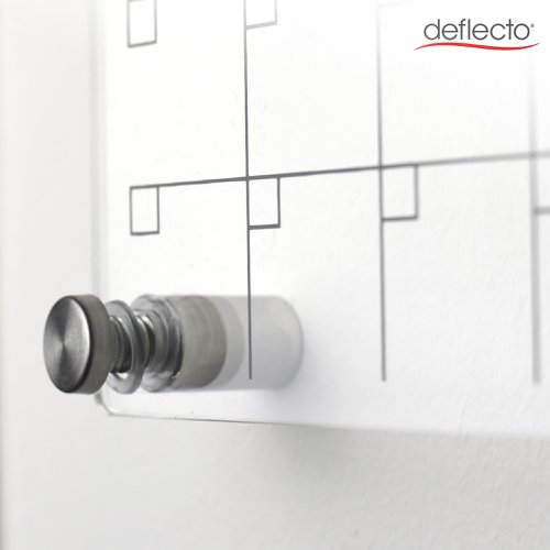 30232DF - Deflecto A4 Acrylic Weekly/Monthly Planner Wall Mounted 297 x 210mm - WPMA4WM