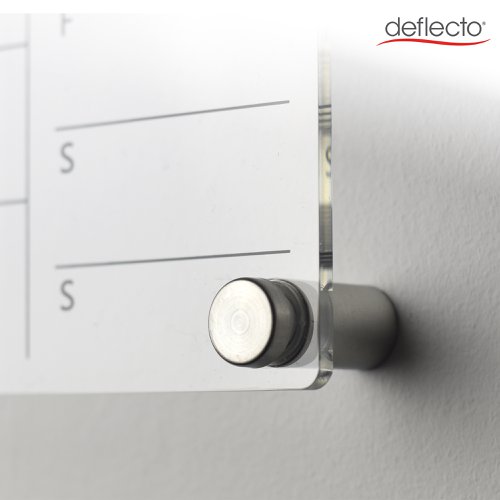 Deflecto A3 Acrylic Weekly/Monthly Planner Wall Mounted 420 x 297mm - WPMA3WM  30218DF