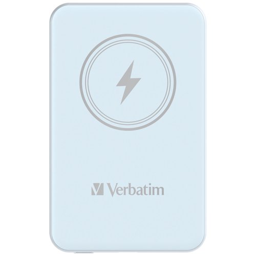 Verbatim Charge'N'Go Magnetic Wireless Power Bank 5000 Blue 32242