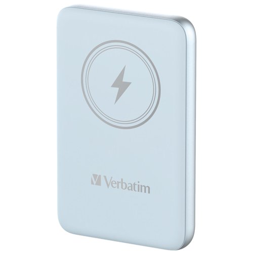 Verbatim Charge'N'Go Magnetic Wireless Power Bank 10000 Blue 32247