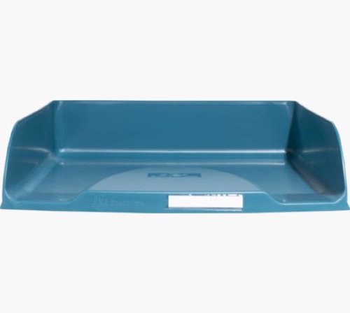 Exacompta NeoDeco Letter Tray 346x255x65mm Duck Blue (Each) - 11128D