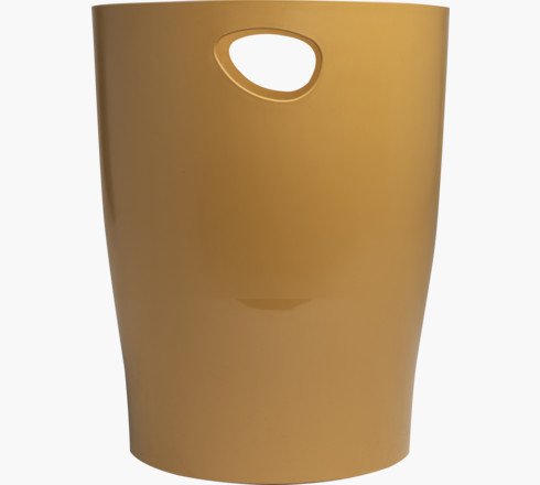 Exacompta Neo Deco 15 Litre Waste Bin 263 x 263 x 335mm Copper Gold (Each)  - 45329D 45331EX Buy online at Office 5Star or contact us Tel 01594 810081 for assistance