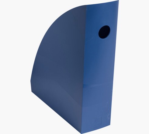 Exacompta Neo Deco Magazine File 266 x 82 x 305mm French Blue (Each) - 18224D
