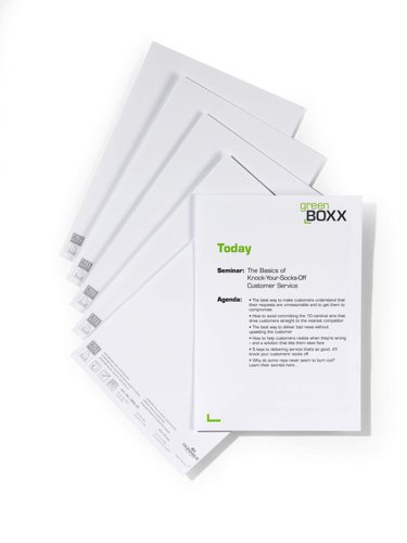 Durable Insert Sheets for Info Sign 297x210mm (Pack 10) - 485602 Durable (UK) Ltd