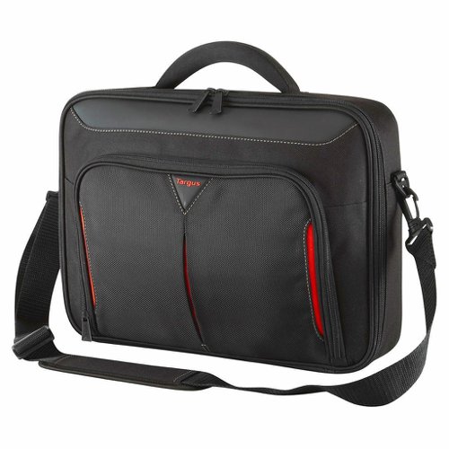 TU00809 Targus Classic Plus 14.1 Notebook Case 36.3cm Black/Red CN414EU