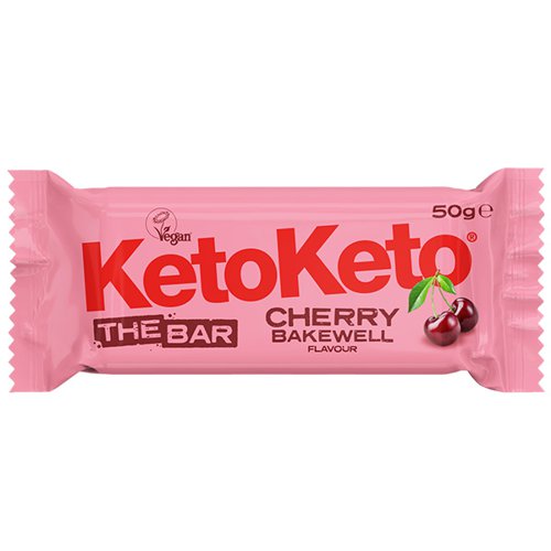 KetoKeto Bar - Cherry Bakewell - 12x50g