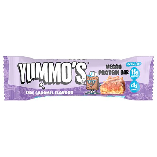 Yummo's - Vegan Protein Bar - Choc Caramel - 12x55g Food & Groceries JA7091