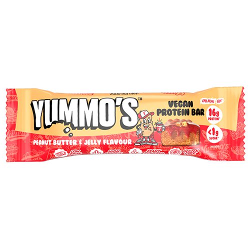 Yummo's - Vegan Protein Bar - Peanut Butter & Jelly - 12x55g