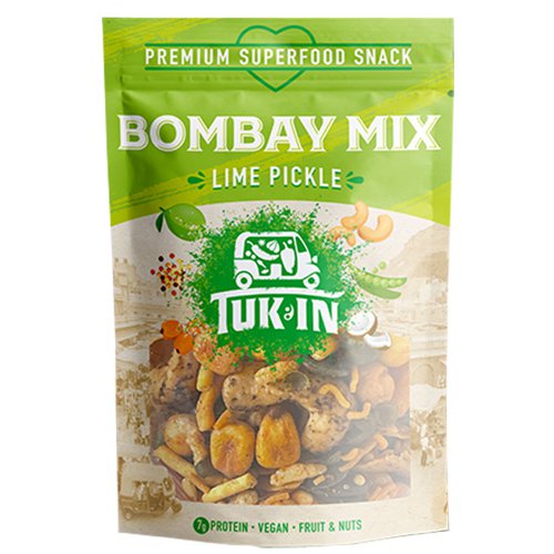 Tuk-In - Bombay Trail Mix - Lime & Pickle - 9x40g