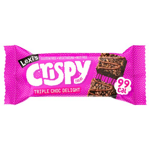 Lexi's - Crispy Treats - Triple Choc Delight - 12x25g