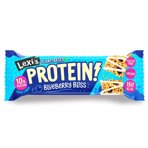 Lexi's - High Protein - Cripsy Bars - Blueberry Bliss - 12x40g
