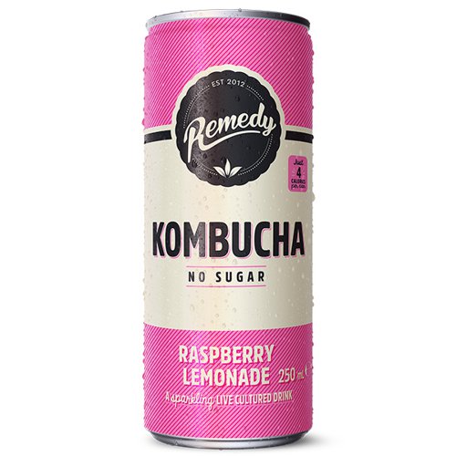 Remedy Kombucha - Raspberry Lemonade