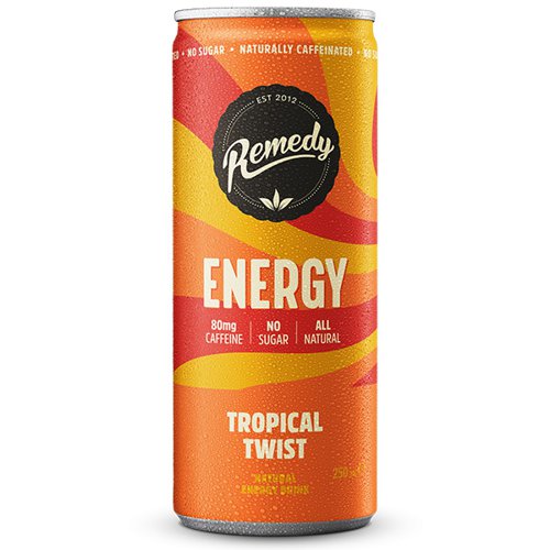 Remedy Kombucha - Energy Tropical Twist Cold Drinks JA7127