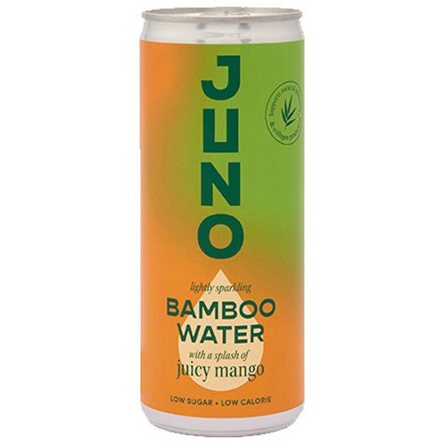 Juno Bamboo Water Juicy Mango 12x250ml Cold Drinks JA7133