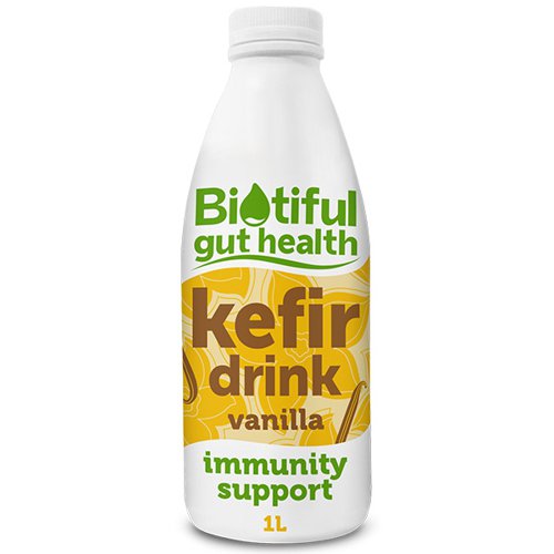 Biotiful Kefir Gut Health Drink  Vanilla Cold Drinks JA7153