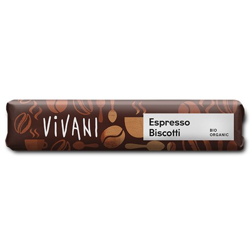 Vivani Espresso Biscotti organic choc