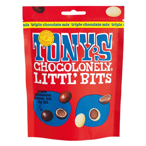 Tony's Chocolonely - Littl' Bits - Triple Chocolate Mix - 8x100g