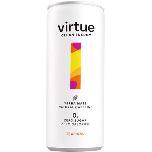 Virtue - Clean Energy Tropical - 12x250ml Cold Drinks JA9540