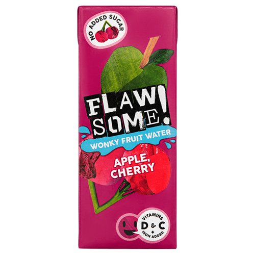 Flawsome! Kids - Apple & Sour Cherry - 27x200ml Cold Drinks JA9551