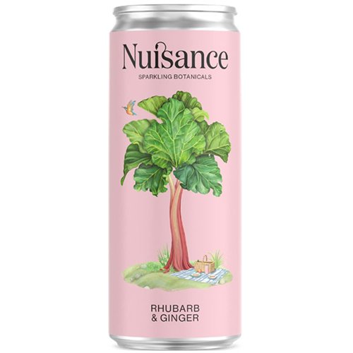 Nuisance - Rhubarb & Ginger - 12x250ml Cold Drinks JA9561