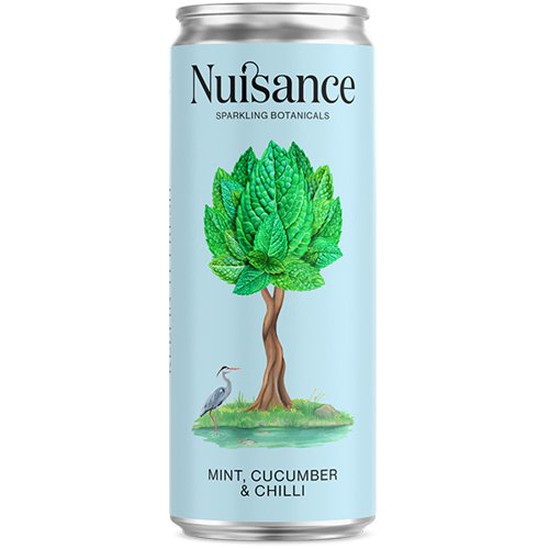 Nuisance - Mint Cucumber & Chilli - 12x250ml Cold Drinks JA9562