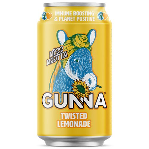 Gunna - Miss Mojita - Immune Boosting Twisted Lemonade - 24x330ml Cold Drinks JA9576