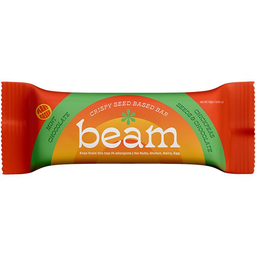 Beam - Crispy Seed Bar - Mint Chocolate - 12x30g