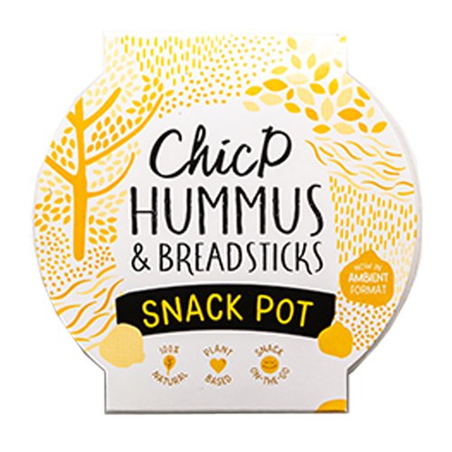 ChicP - Hummus & Breadstick Snack Packs - 36x70g Food & Groceries JA9612