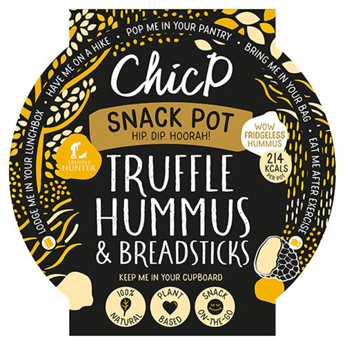 ChicP - Truffle Hummus & Breadstick Snack Packs - 36x70g Food & Groceries JA9614