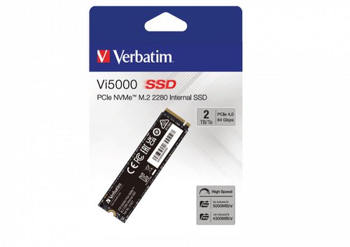 Verbatim PCIE4 NVME M.2 SSD 2TB 31827