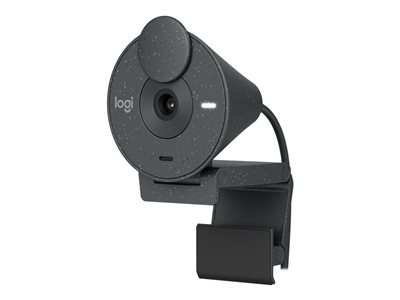 Logitech Brio 300 30 FPS 1920 x 1080 Pixels Full HD USB-C Graphite Webcam 8LO960001436 Buy online at Office 5Star or contact us Tel 01594 810081 for assistance