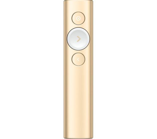 Logitech Spotlight Advanced Gold Wireless Presentation Remote 8LO910004862 Buy online at Office 5Star or contact us Tel 01594 810081 for assistance