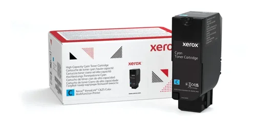 XEROX VersaLink C625 Cyan High Capacity Toner Cartridge 16.000 Pages - 006R04637  XE006R04637