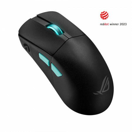ASUS ROG Harpe Ace Aim Lab Edition 36000 DPI RF Wireless + Bluetooth + USB-A Optical Black Gaming Mouse Asus