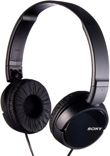 Sony MDR-ZX110 Wired 3.5mm Black Headphones SO10365091 Buy online at Office 5Star or contact us Tel 01594 810081 for assistance