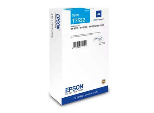 Epson Cyan Ink Cartridge 39ml - C13T75524N