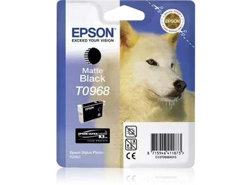 Epson Husky Matte Black Standard Capacity Ink Cartridge 11ml - C13T09684N10